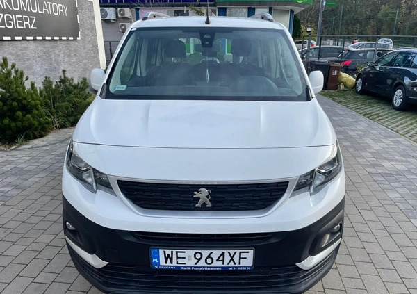 Peugeot Rifter cena 59990 przebieg: 124000, rok produkcji 2019 z Zgierz małe 154